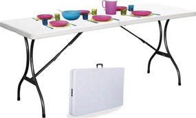 Składany stół eventowy Party 240 cm, biały