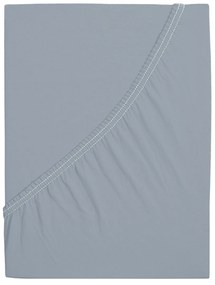 4Home prześcieradło jersey Mako szary, 180 x 200 cm