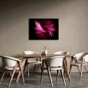 Obraz - różowa abstrakcja (70x50 cm)