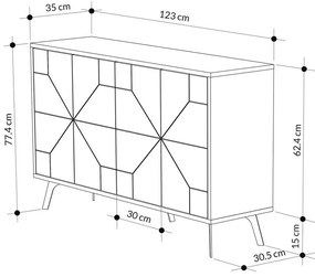 Szafka Dune Anthracite