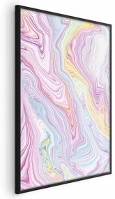 Plakat Kolorowy Sen 40x60 cm z ramą czarną bez marginesu ARTGEIST B