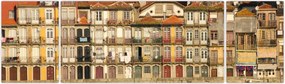 Obraz - Dzielnica Waterfront, Portugalia (170x50 cm)