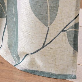 Zielono-beżowa zasłona 140x260 cm Botanica – douceur d'intérieur
