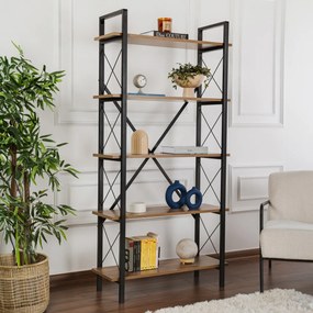 Regał Elysian Walnut and Black