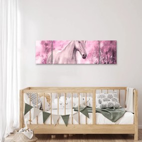 Obraz - Malowany koń (170x50 cm)