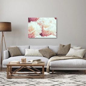 Obraz na szkle kwiatów (70x50 cm)