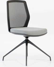 Krzesło do sali konferencyjnej z siatkowym oparciem Start Net S60