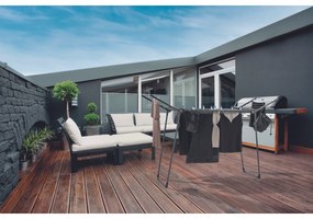 Leifheit Suszarka do ubrań  Pegasus 150 Solid Slim Black 81690