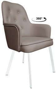 Krzesło obrotowe SARA noga Profil biała Vega26