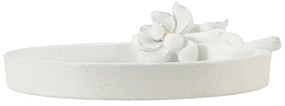 Taca dekoracyjna z żywicy polimerowej ø 21 cm Magnolia – Mauro Ferretti