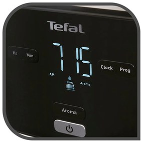 Czarny przelewowy ekspres do kawy Smart'n'light CM600810 – Tefal
