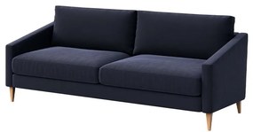 Ciemnoniebieska aksamitna sofa 200 cm Karoto – Ame Yens