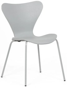 Zestaw krzeseł do jadalni CT-X7034 GREY, 4 szt.