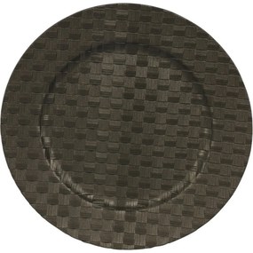 Podkładka pod talerz Black Weaving, 33 cm