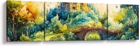 Obraz - Baśniowy zamek (170x50 cm)