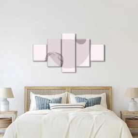 Obraz - Fioletowy minimalizm N⁰2 (125x70 cm)