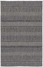 Dywan zewnętrzny Finn Boho ciemny szary 80 cm x 150 cm