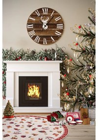 Czerwony okrągły dywan ze świątecznym motywem ø 150 cm Red Christmas – Villeroy&amp;Boch