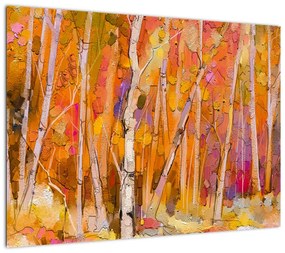 Obraz - Jesienny las (70x50 cm)