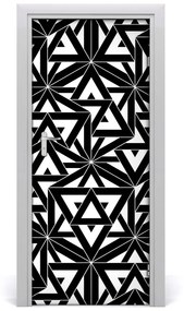 Naklejka fototapeta na drzwi Geometryczne tło