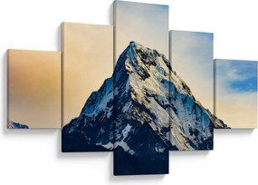 Obraz ośnieżonych gór, Nepal (125x70 cm)
