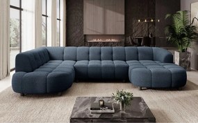 Narożnik VELPA XL Lewostronny z elektryczną regulacją siedziska w tkaninie LOOP 14 WERSAL