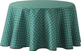 Obrus na stół okrągły ALIANOR z poliestru, Ø 180 cm