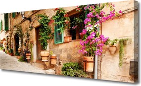 Obraz na płótnie Minimalistyczna Bryła Domu