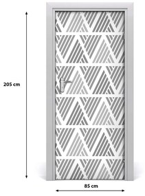 Naklejka fototapeta na drzwi Geometryczne tło