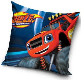 Poszewka na poduszkę Plamínek i Čtyřkoláci RudýMonster Truck, 40 x 40 cm