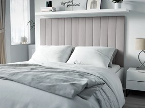 Tapicerowany panel ścienny FRAME LINCOLN 15x90 cm Kolor: Jasnoszary