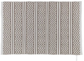 Beżowy tekstylny dywanik łazienkowy 50x80 cm Shaki – Wenko