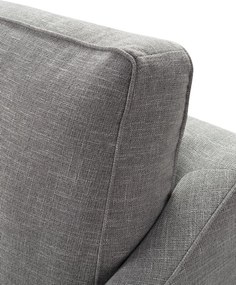 Sofa Venuste grey linen 2-os.
