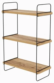 Wielopoziomowa półka w dekorze dębu 40 cm Pulalis – Kalune Design