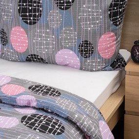 4Home Pościel z kory Pink illusion, 160 x 200 cm, 70 x 80 cm