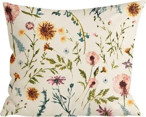 Poszewka na poduszkę z mikrofibry HERBALIS 45x45 cm, kremowy