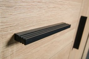 Witryna regał na książki dąb sonoma - Rectano 22X