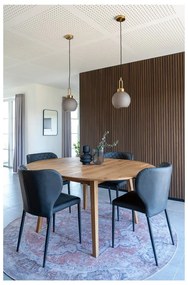 Ciemnoszare krzesła zestaw 4 szt. Pisa – House Nordic