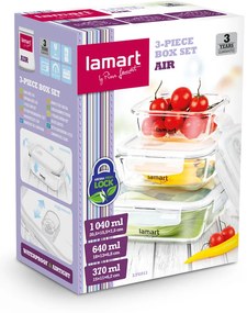 Lamart LT6011 3-częściowy zestaw pojemników Air