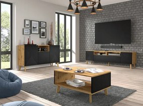 Stojąca długa szafka rtv F0-M15