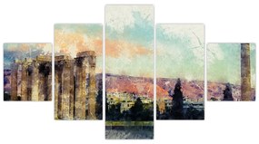 Obraz - Akropol, Ateny, Grecja (125x70 cm)