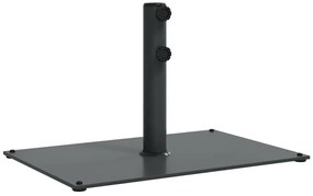 Prostokątna ciemnoszara podstawa pod parasol ogrodowy A7-B55