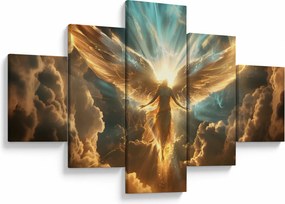 Obraz - Mitologia anielska (125x70 cm)