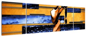 Obraz obrazu abstrakcyjnego (170x50 cm)