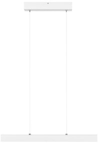 Biała lampa wisząca LED 60 cm z drewna jesionowego L60KB-4K-WEIß wymie