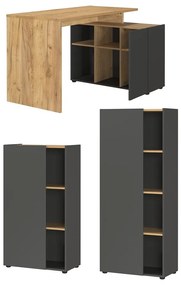 Zestaw mebli biurowych 90x120 cm Adrano – Germania