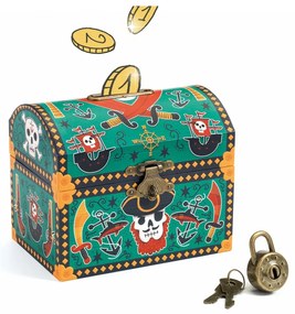 Skarbonka dziecięca Djeco Skrzynia piratów