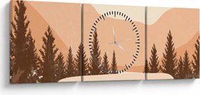 Obraz - Vintage van N⁰2 (z zegarem) (90x30 cm)