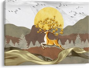 Obraz jelenia (70x50 cm)
