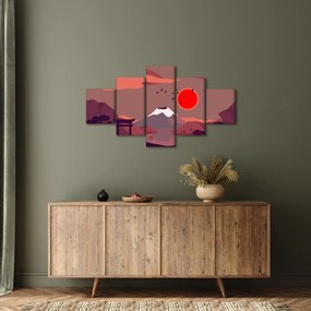Obraz - Góry Fuji (125x70 cm)